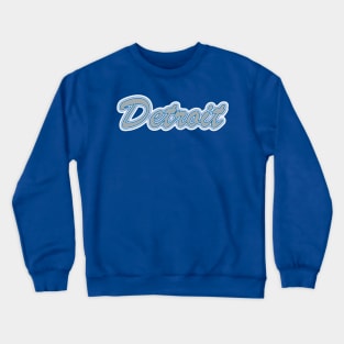 Football Fan of Detroit Crewneck Sweatshirt